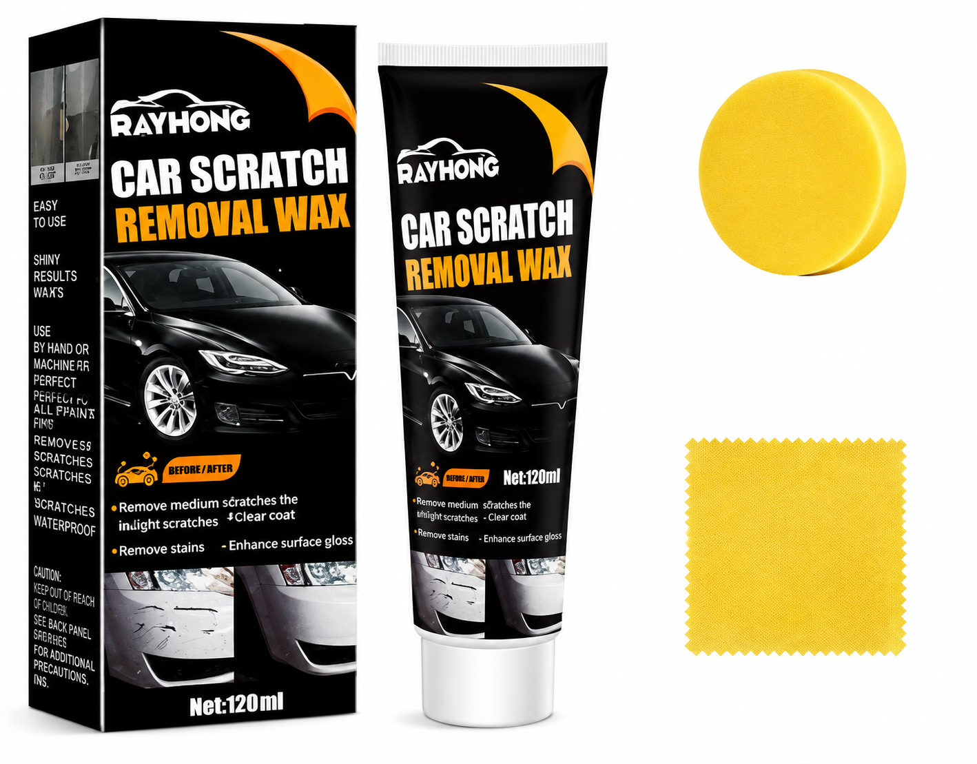 Car Scratch Removal Wax Pack of 1