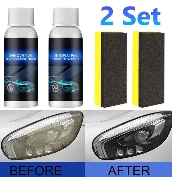 Headlight Restoration & Scratch Remover – 2-Pack